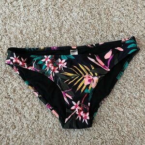 Floral bikini bottom